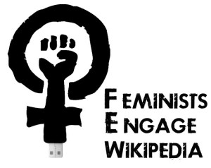 Feminists Engage Wikipedia Logo
